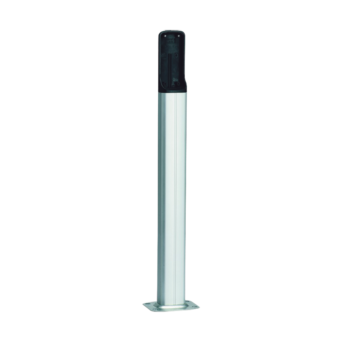 001-DIR-CG Base de PVC para fotoceldas CAME, Color Plata, Altura de hasta 500 mm