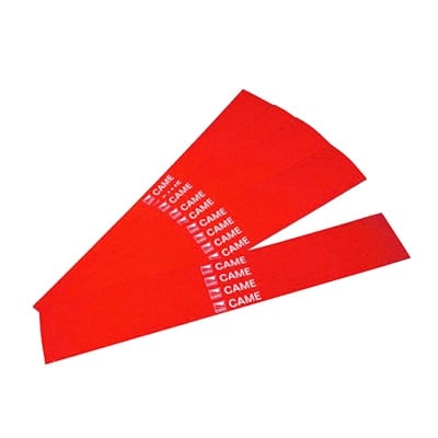 001-G02809 Paquete de 20 bandas reflectantes rojas para mástil 001-G0401,001-G0601 CAME