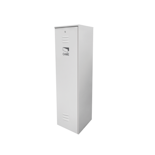 001-G03750120A Barrera vehicular CAME / G3750 / Gabinete color blanco / sin accesorios