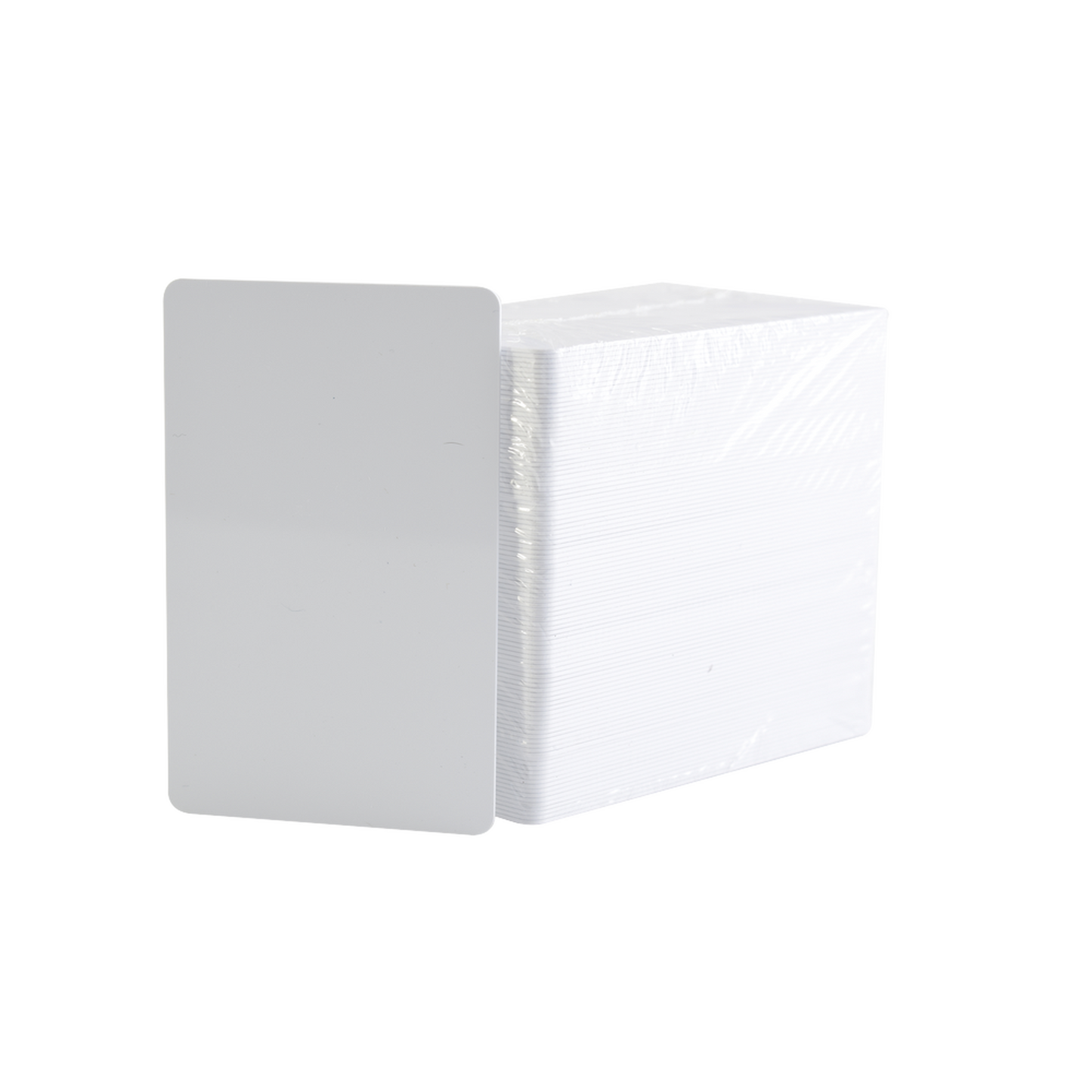 81754 Paquete de 500 tarjetas de PVC UltraCard 30 mil CR80/ Diseñadas para impresión/ Sin Tecnología