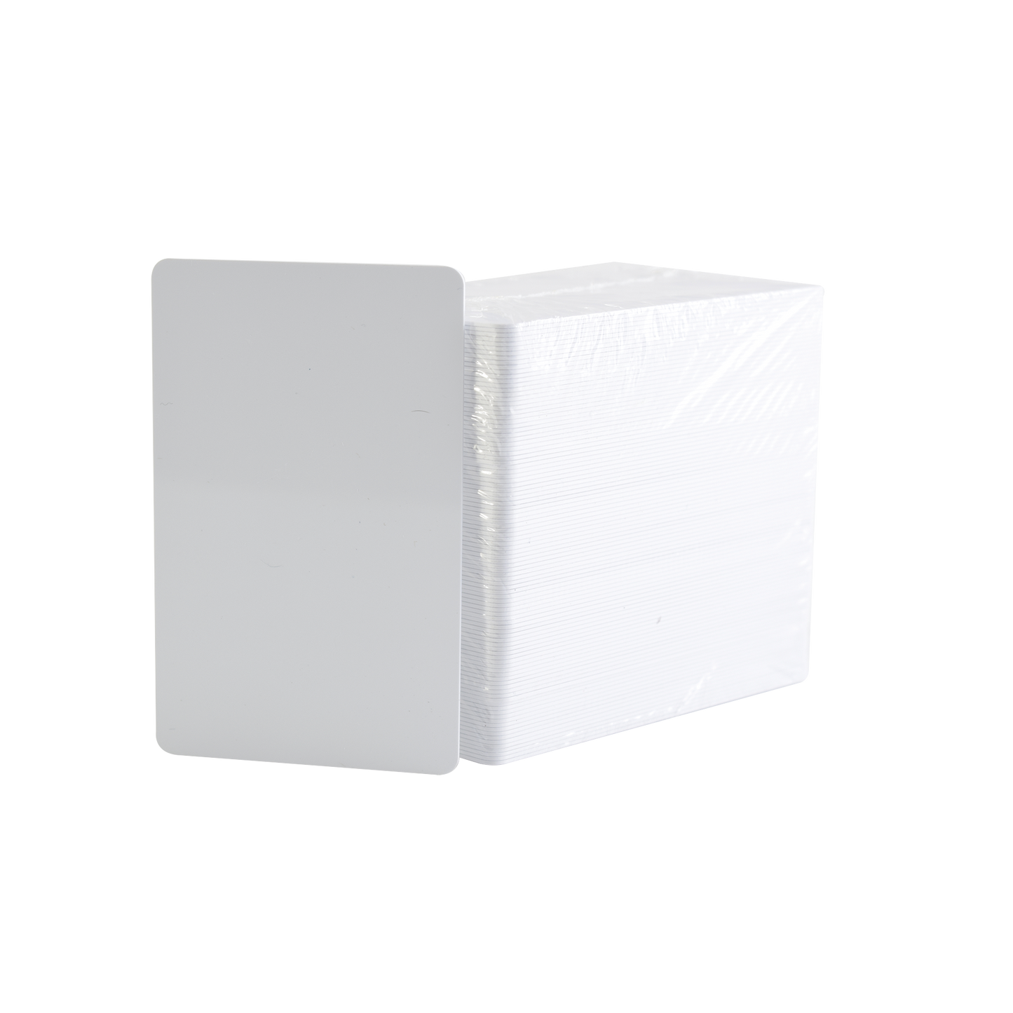 82266 Paquete de 500 Tarjetas UltraCard 10 milesimas Grosor/ Adhesivas/ Imprimibles por un sólo lado / Para pegar sobre tarjetas/ CR80