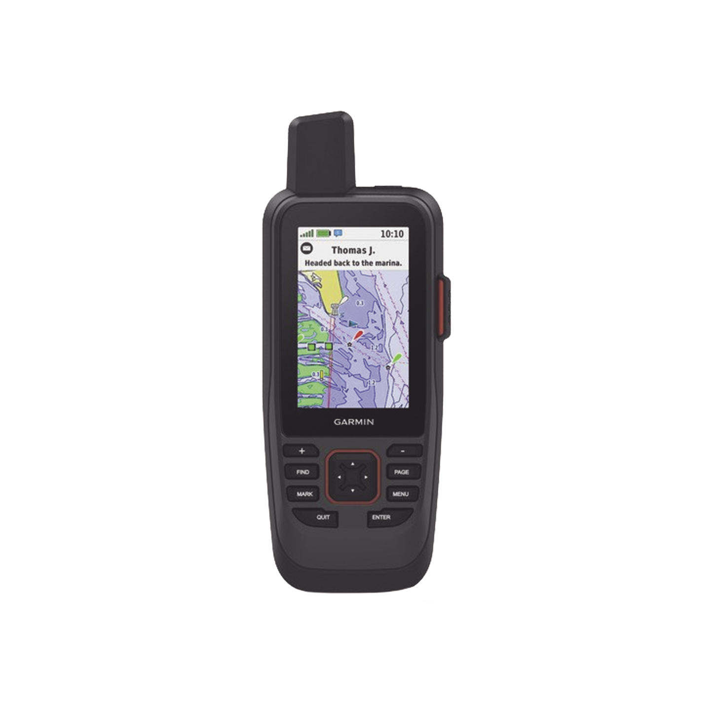 10-02236-02 - GPS Portátil GPSMAP® 86sci / Pantalla Transflectiva 3" / Resolución 240x400 píxeles / Batería Recargable hasta 35 Horas / Memoria 16 GB / Brújula de Tres Ejes / Compatible con Garmin Connect™ / IPX7 / MIL-