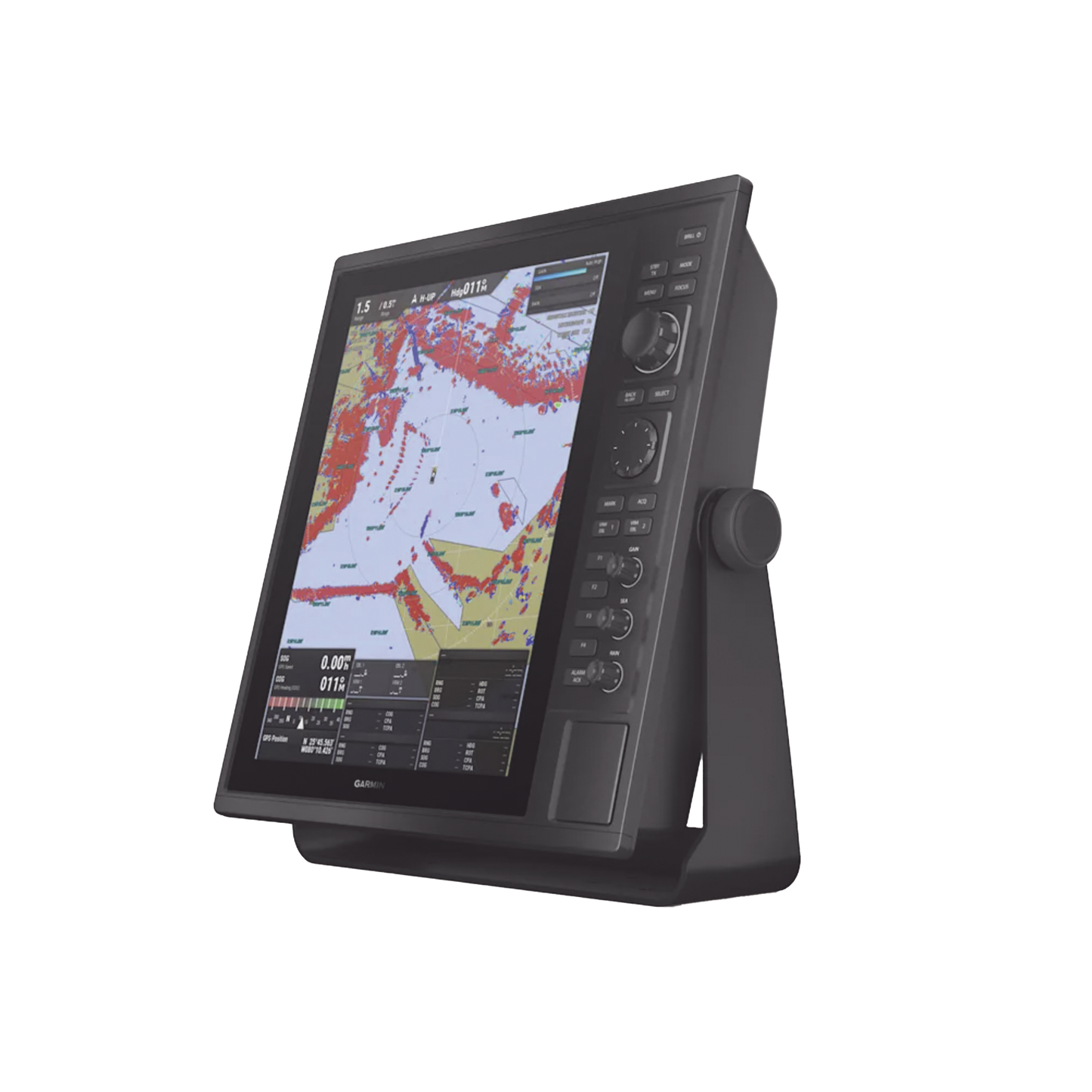 10-02242-00 - Pantalla CR 1522 / Resolución 1024 x 768 XGA / GPS/GLONASS/GALILEO/BEIDOU/QZSS/GAGAN / 2 Ranuras SD / IP26 & IP27 / NMEA 2000 y 0183 Compatible / 10-36 VDC