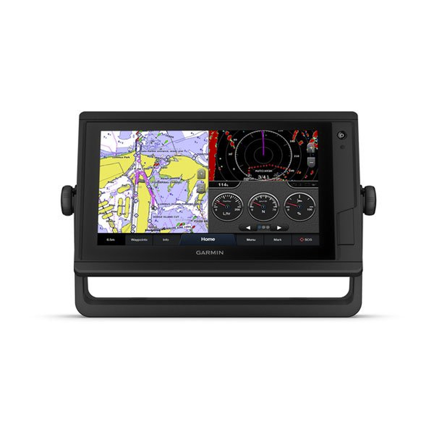 10-02321-00 - GPSMAP 922 PLUS / 9" WSVGA Táctil / 1024x600 px / GPS+GLONASS 10 Hz / IPX7 / 10-32V DC / Compatible Sondas Garmin / Mapas Garmin BlueChart LakeVü