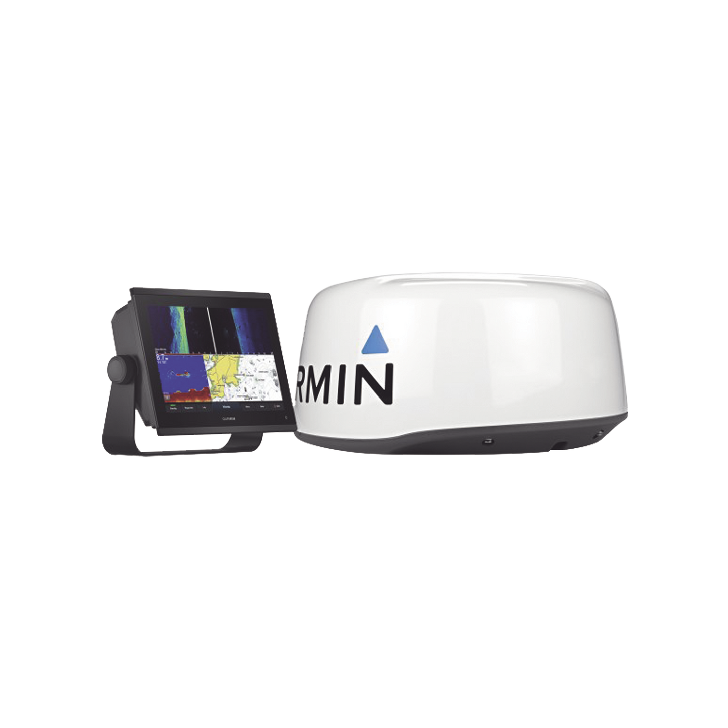 GPSMAP® 1223xsv Con radar de antena cerrada GMR™ 18 HD+ / Sonda Ultra Alta Definición SideVü y ClearVü / Radar Antena Cerrada 18″ 4 kW / Compatibilidad Panoptix™ y LiveScope™