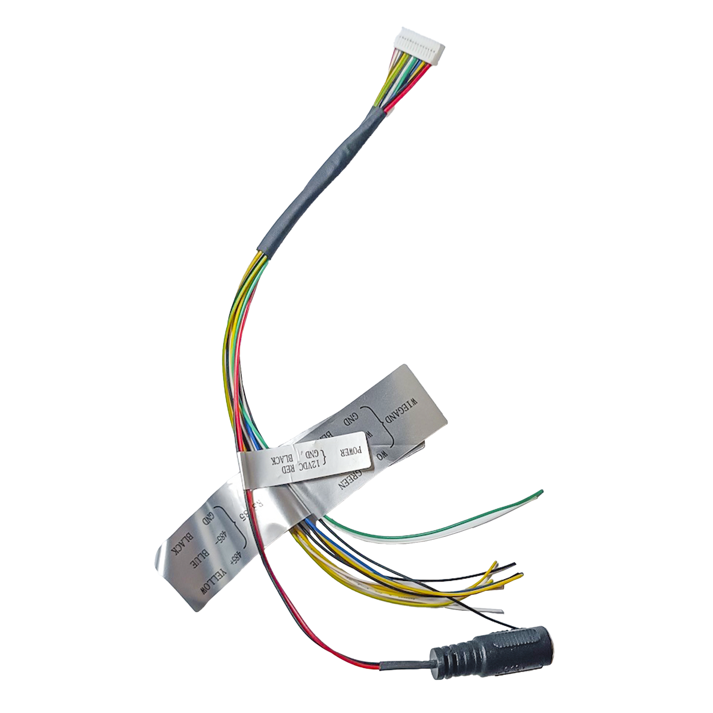 101517610 Cable Siames / Alimentación / Alarma / Comuniación / Compatible con Terminal DS-K1T320MFWX / DS-K1T320EX