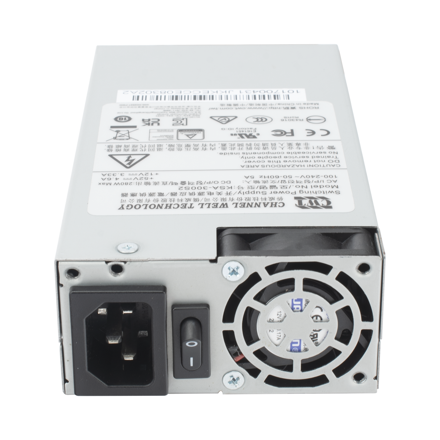 101701964 - Fuente Interna para NVR DS-7716NI-M4/16P / DS-7732NI-M4/16P