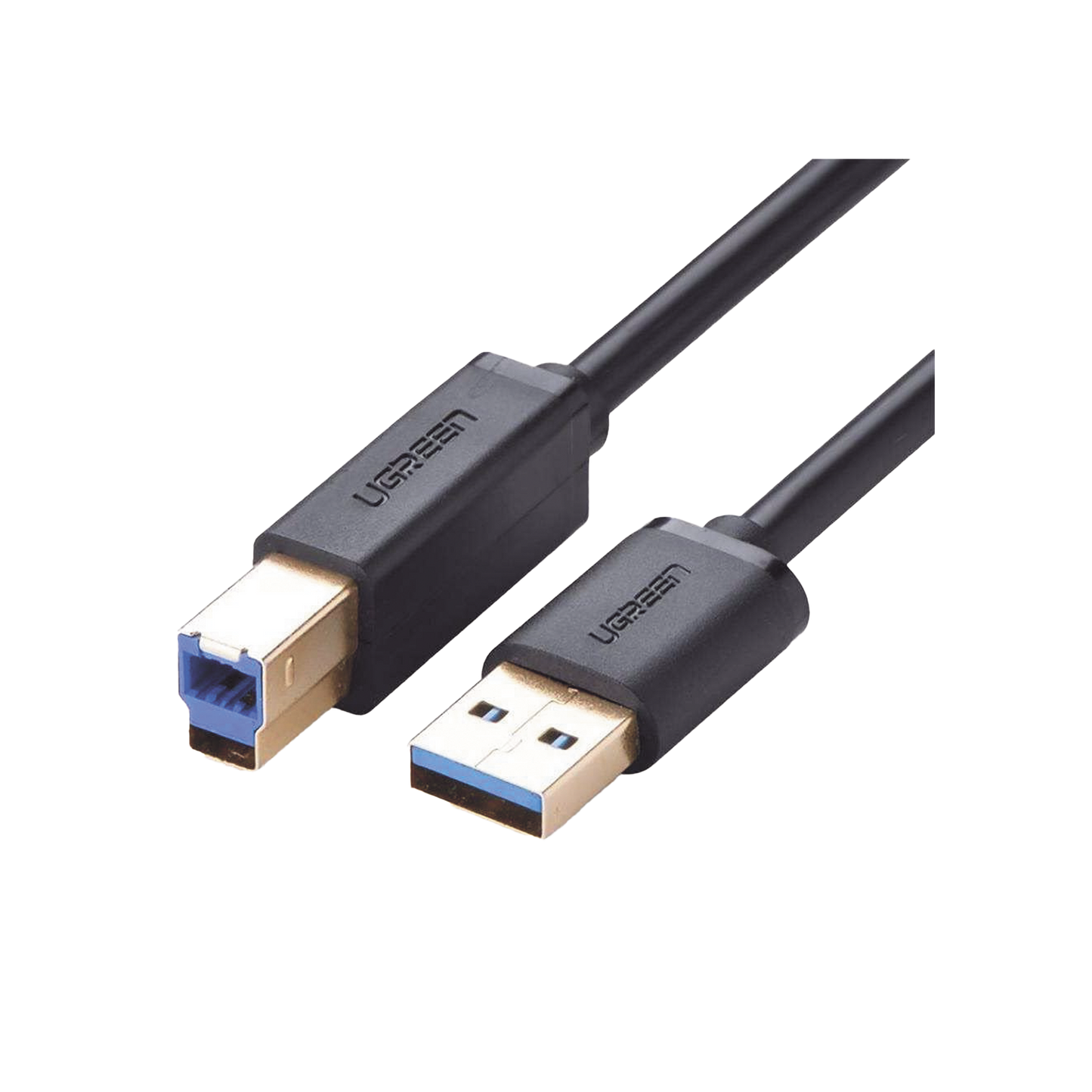 10372 Cable USB-A 3.0 macho a USB-B macho / Ideal para Impresora, Escáner, Pianos, Barras de sonido, etc. / Plug & Play / Compatibilidad Universal / 2 metros