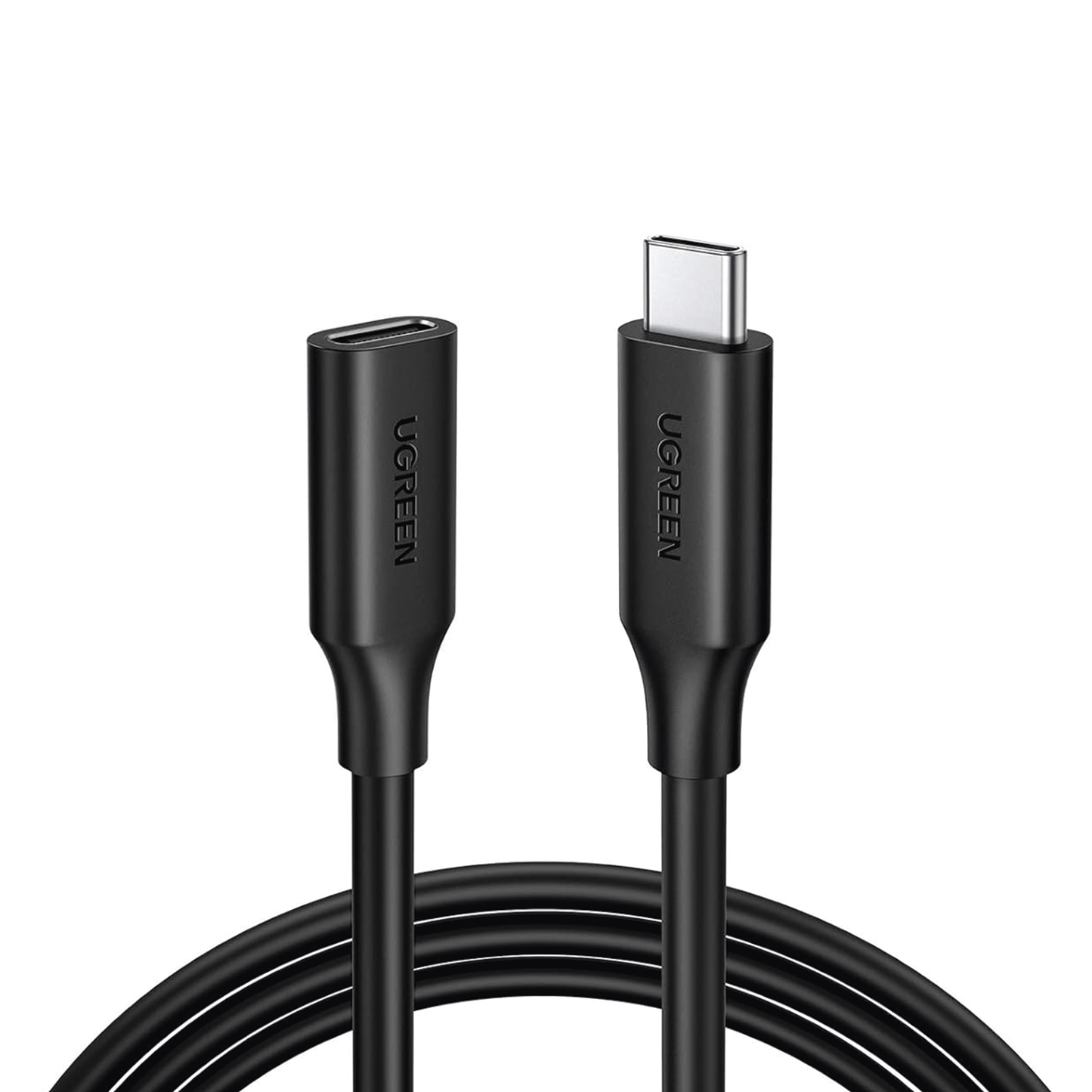 10387 - Cable USB-C Macho a USB-C Hembra | 1metro | USB-C 3.1 Gen 2 | Compatible con Thunderbolt 3 | TPE | Transferencia de Datos 10 Gbps | Soporta hasta 100W para Carga Rápida | Reversible.