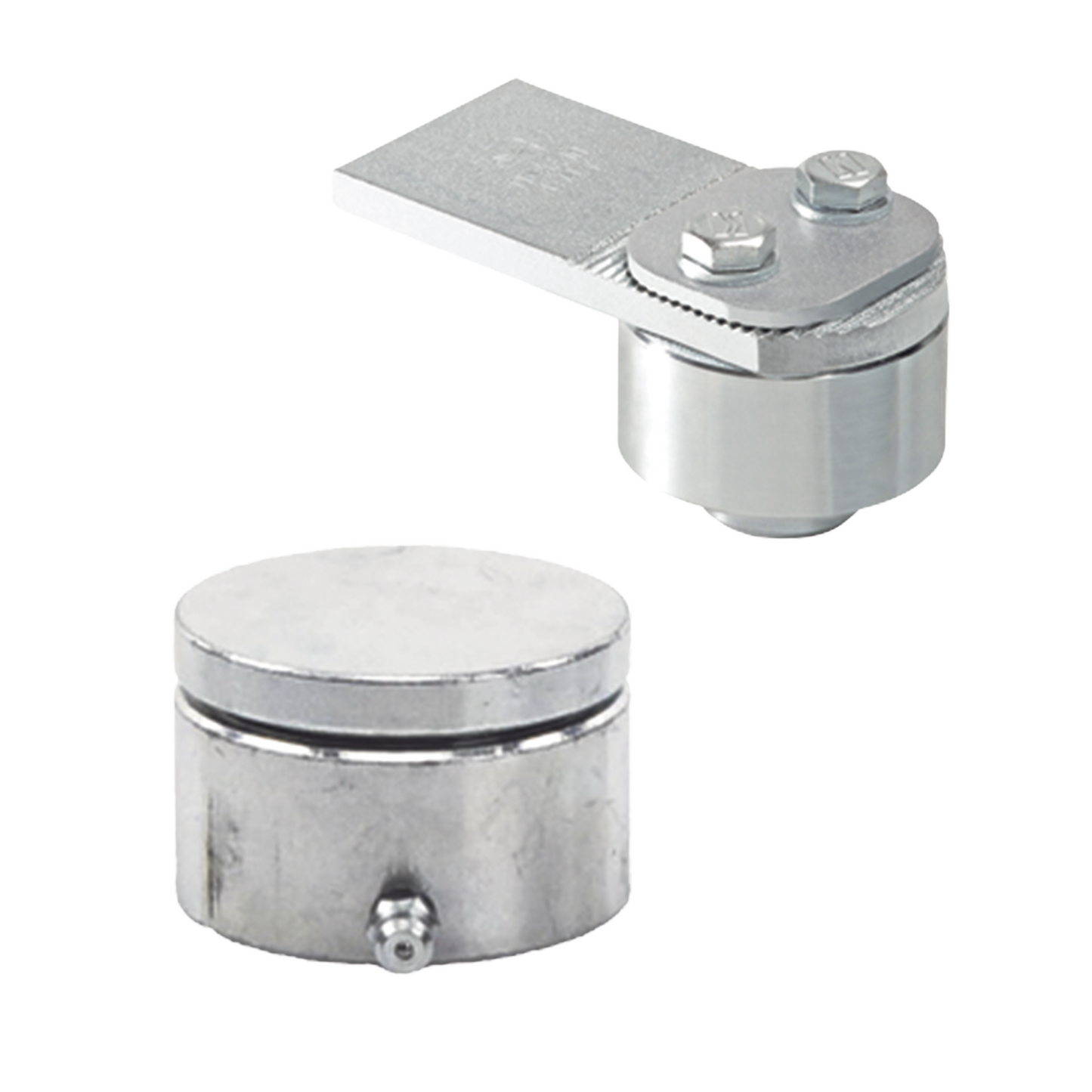 10800414-001 85G+87G / Kit de Bivelo y Tejuelo Grandes Para Puertas de Hasta 650 Kg