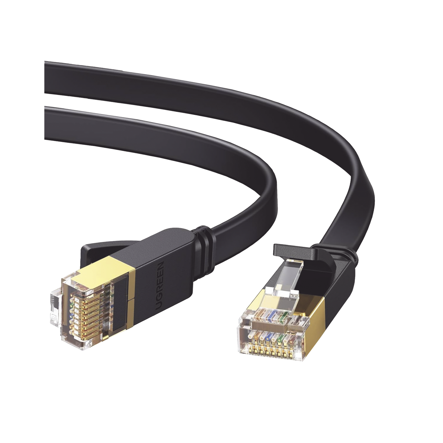 11260 - Cable Ethernet Plano Cat7 U/FTP 10 Gigabit 600MHz 1 Metro (3.28 Pies)
