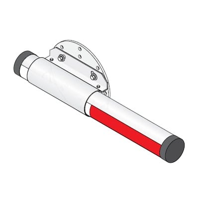 1601-516 Brazo de aluminio sin iluminación de 14ft (4.26m) / Montaje no incluido