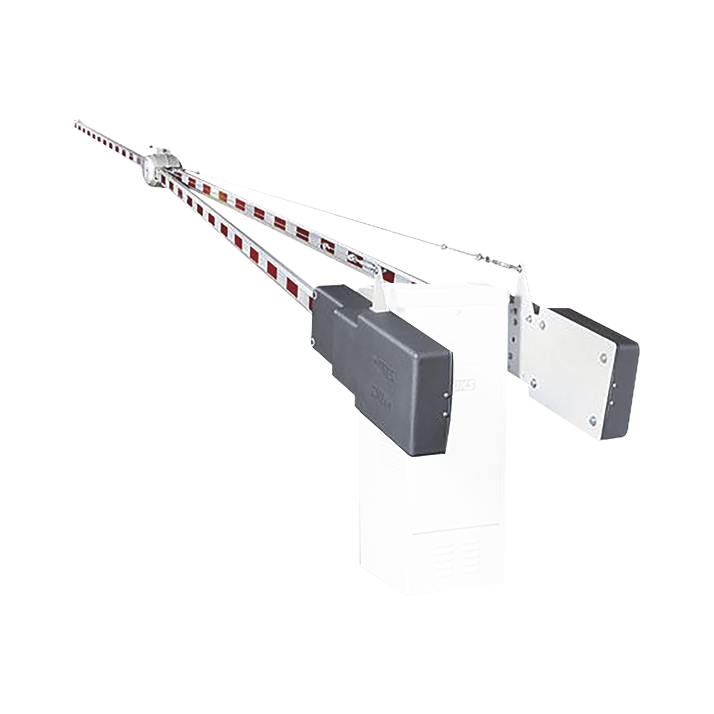 1602-287 - Brazo Octogonal de Aluminio de 3 Piezas / Longitud 27 pies / Solo Compatible con Barrera 1602