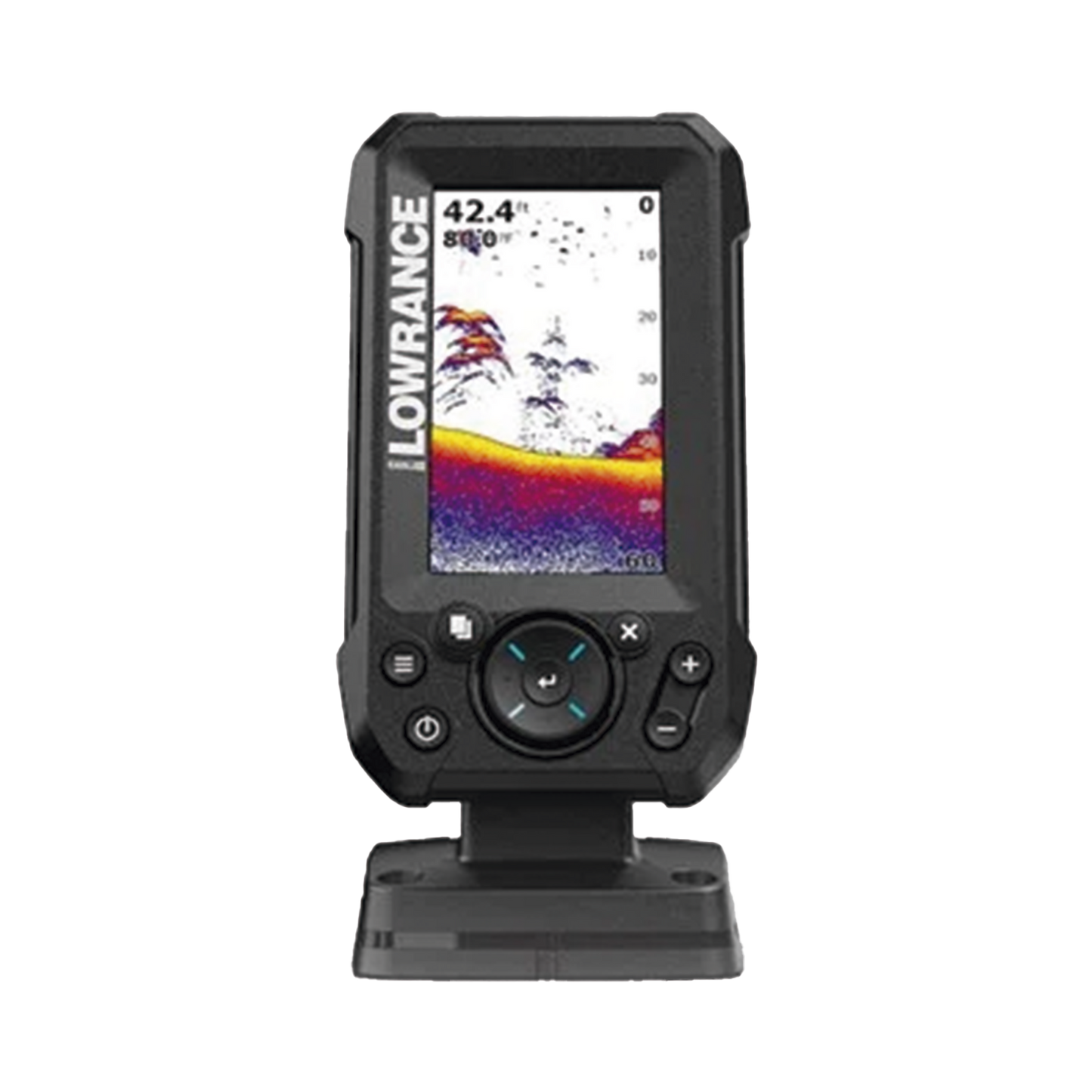 000-16110-001 - Eagle-4x Ecosonda en pantalla horizontal IPS de 4 pulgadas, incluye transductor tipo bala