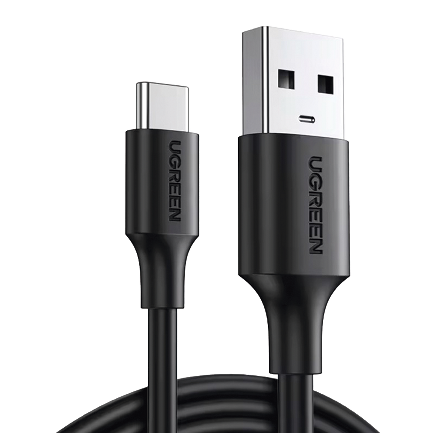 20882 - Cable USB-A a USB-C | 1 Metro | Carga y Sincronización de Datos | Carga Rápida 60W | Datos 5 Gbps | QC 3.0/2.0 | FPC | AFC | Protección Integrada | Duradero y Flexible| Caja ABS | Cubierta de TPE | Color Negro.