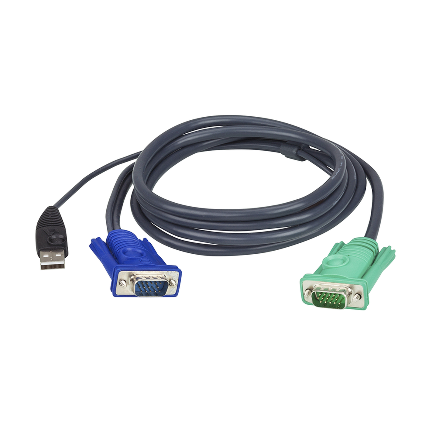 2L5202U - Cable KVM | USB con SPHD | 3 en 1 | De 1.8 m