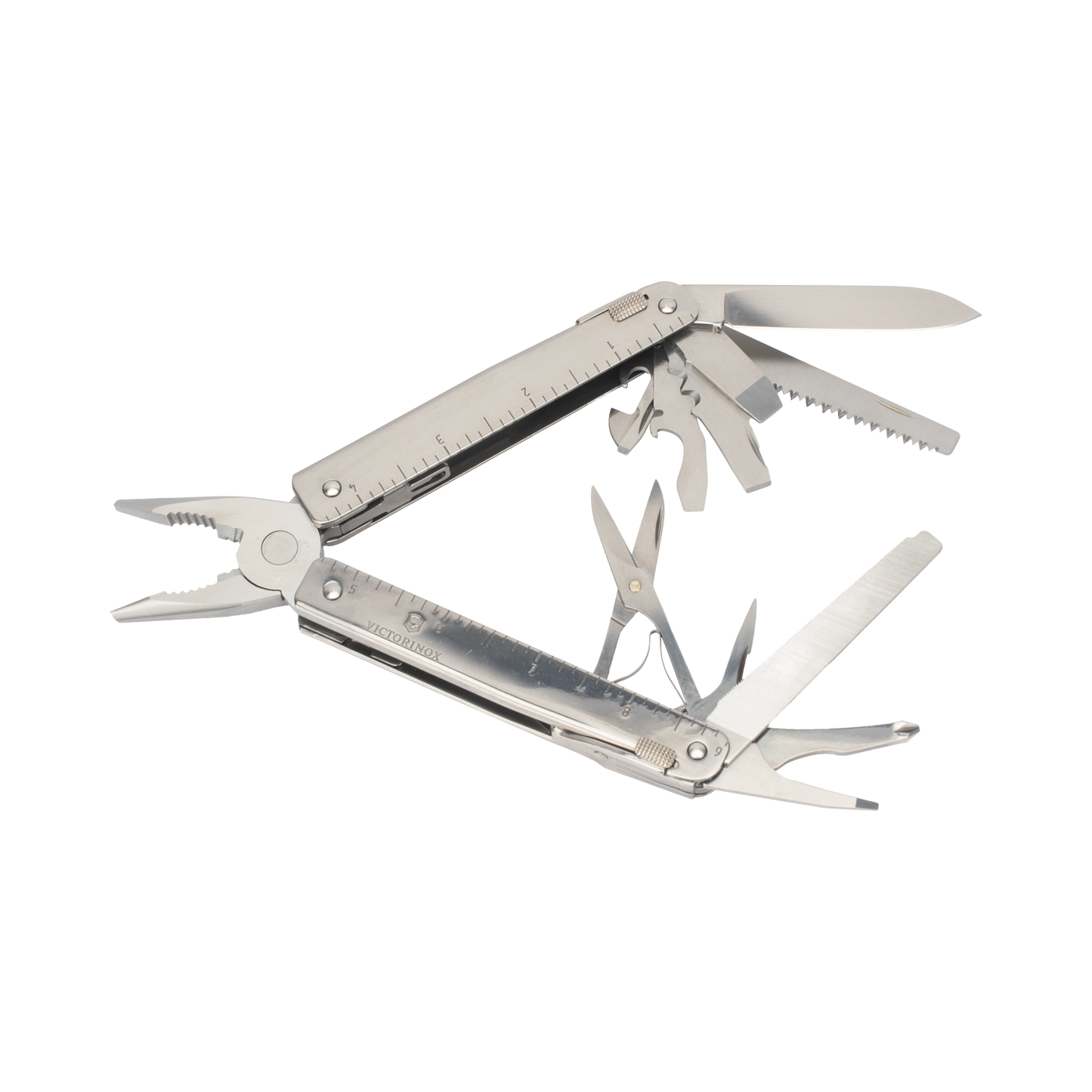 30338L - Navaja Victorinox Multiherramienta SwissTool X Plus con 37 Funciones. Incluye Funda de Piel