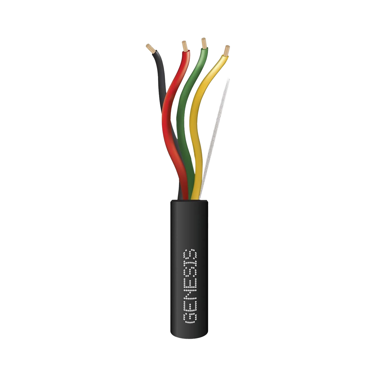 4157-1008 - Carrete de Cable 305 Metros (1000 Pies) / 4 x 18 AWG / Cable Direct Burial / Para Uso en Intemperie / Uso en Aplicaciones en Sistemas de Detecci�n de Incendio, Sistemas de Evacuaci�n, Control de Acceso