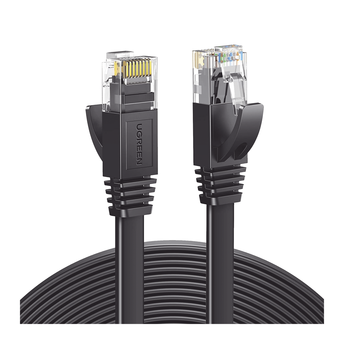 50173 - Cat6 de Red Ethernet Plano 1 Metro (3.28 Pies)