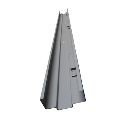 5061 Jamba de contra galvanizada 7 0, 5 3/4 con preparación para pestillo derecho Compatible con puerta 5041, 5043, 5042, 5046, 5044, 5045, 5048, 5051 y 5050