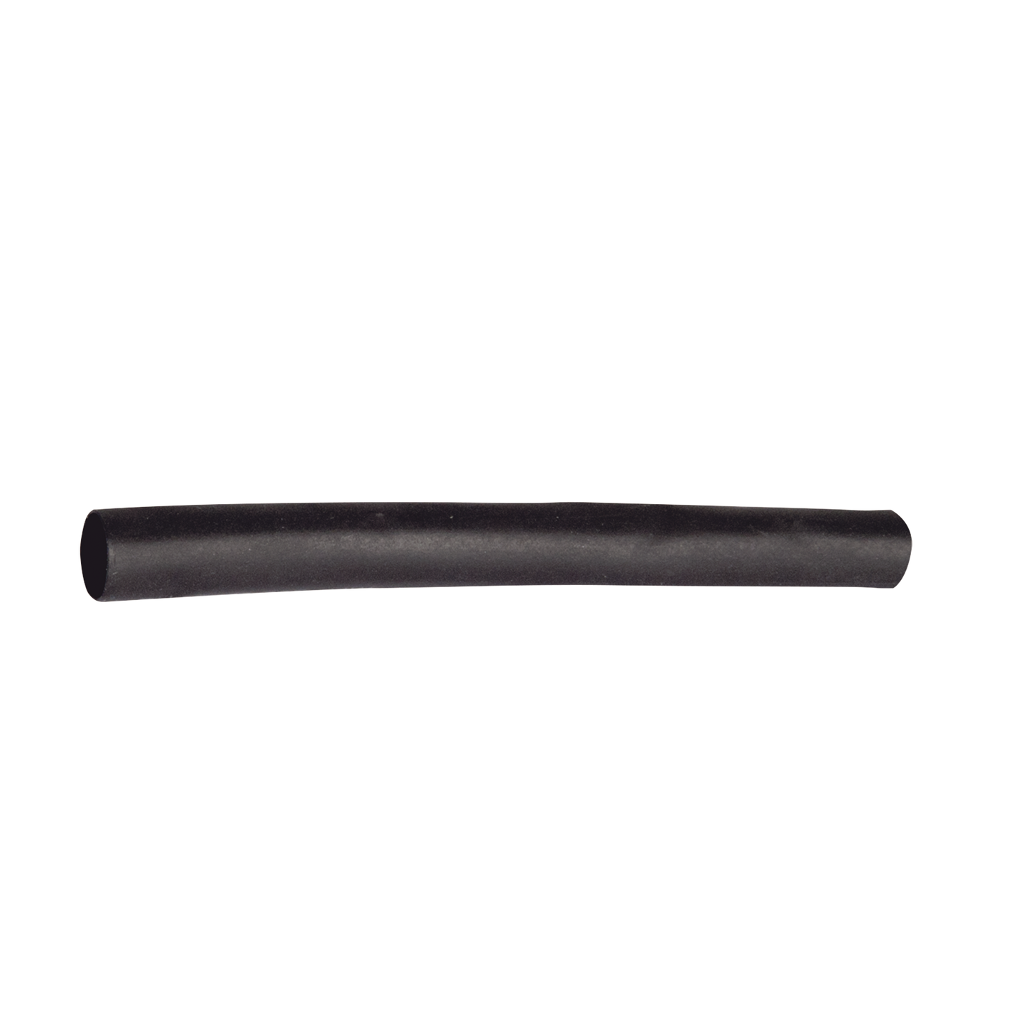 5174-114-BK - Tubo Termoencogible (Termofit) Negro de 1.2 m, 1/4" de Diámetro, Reduce de 2:1, Poliolefina.