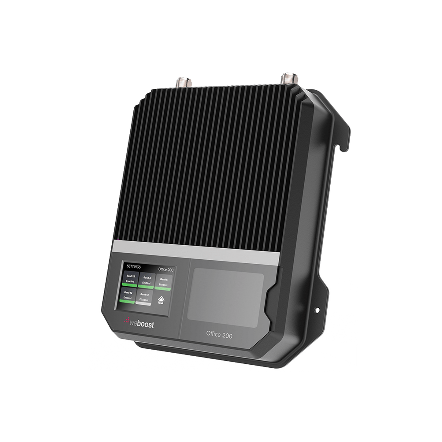 530-047 - Amplificador Office 200 para 4G, 3G, 2G y llamada VoLTE y convencional. Especial para personalizarlo con antenas, cables y accesorios de acuerdo al requerimiento de la instalación. Puede cubrir áreas de hasta 1600 Metros Cuadrados