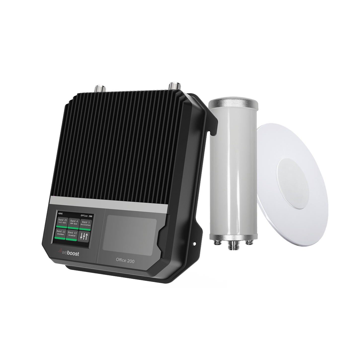 531-047 - Kit Amplificador de Señal Celular 2G, 3G y 4G / Mejora llamadas convencionales y VoLTE / Amplifica señal de TELCEL, AT&T y MOVISTAR / Cubre hasta 400 m² con una antena y hasta 1600 m² con 4 antenas.