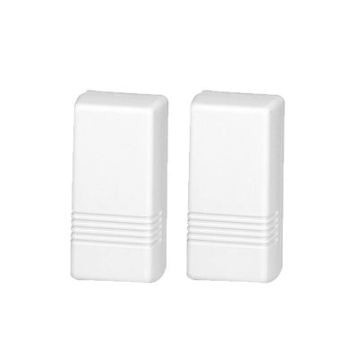 5816 - Contacto Magnético Inalámbrico sin magneto / Se puede conectar otro Sensor Cableado / 2 Zonas /Batería de Larga Duración 3-5 años