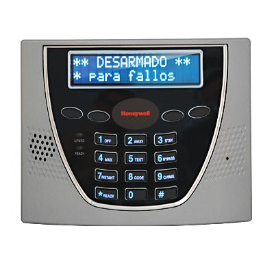 6460S Teclado alfanumérico programador de pantalla azul