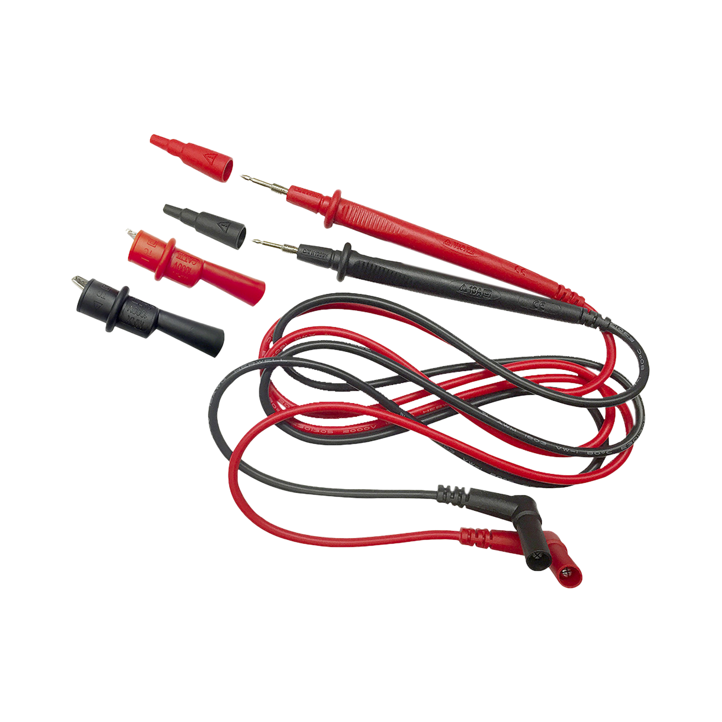 69410 - Juego de Repuesto de Cables para Multímetro y Amperímetro.
