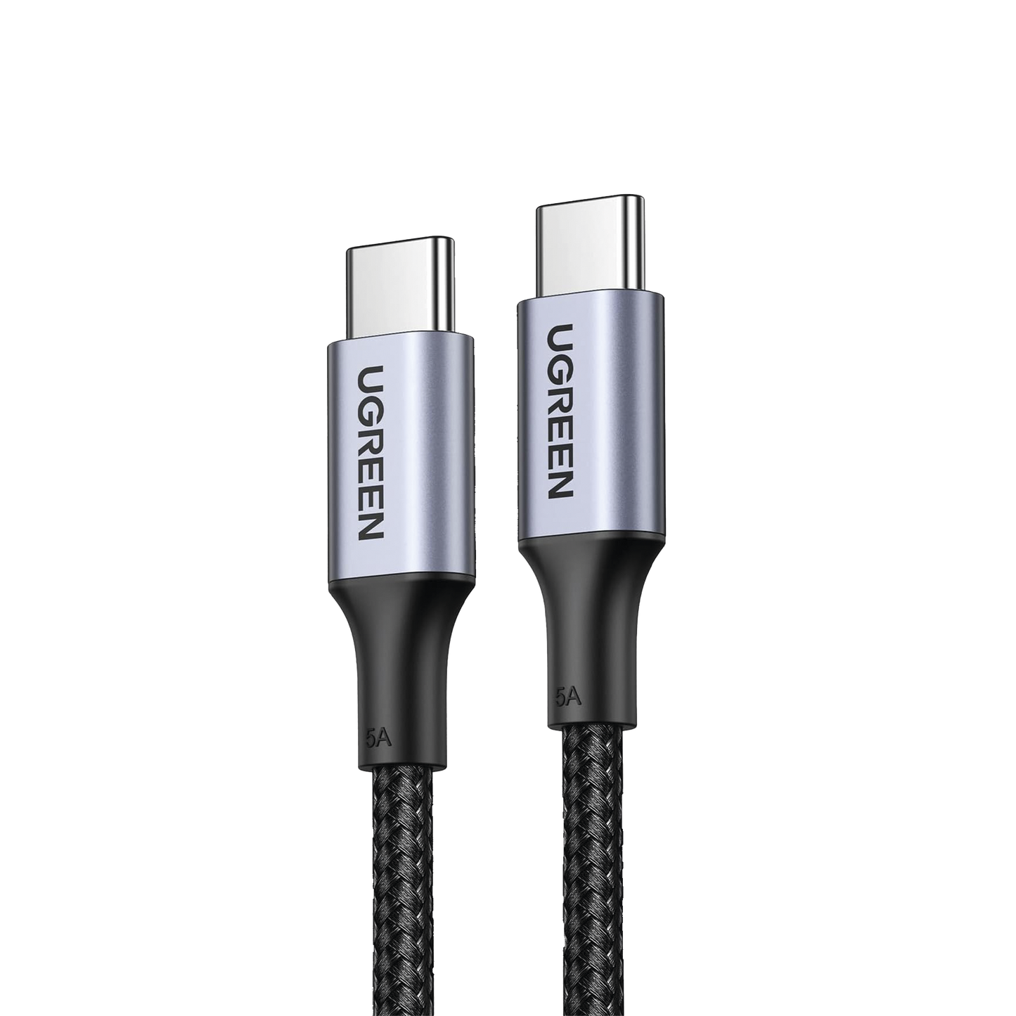 70429 - Cable USB-C a USB-C | 2 Metros | Carga Rápida de hasta 100W | Transferencia de datos 480 Mbps | PD3.0 | QC4.0/3.0/2.0 | FPC | AFC | Protección Integrada| Caja de Aluminio | Nylon Trenzado | Amplia Compatibilidad | Color Negro.