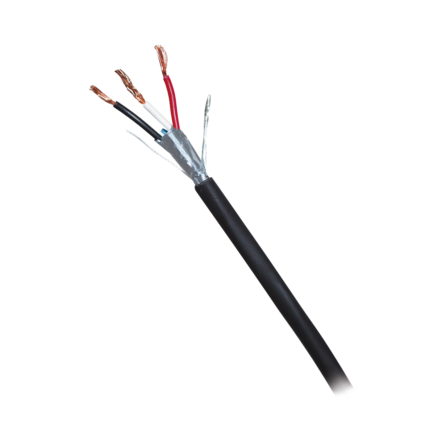 71-12 - Caja de 305 Metros (1000 Pies) de Cable Blindado de 3 x 18 AWG Blindado Negro