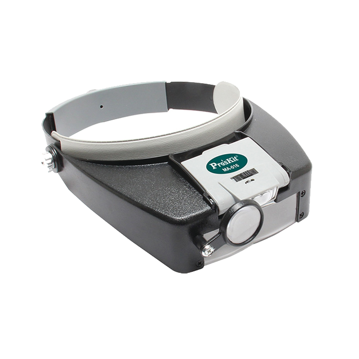 711-IN-016 - Lampara LED en correa frontal con lentes de aumento 1.8X, 2.6X y 5.8X.
