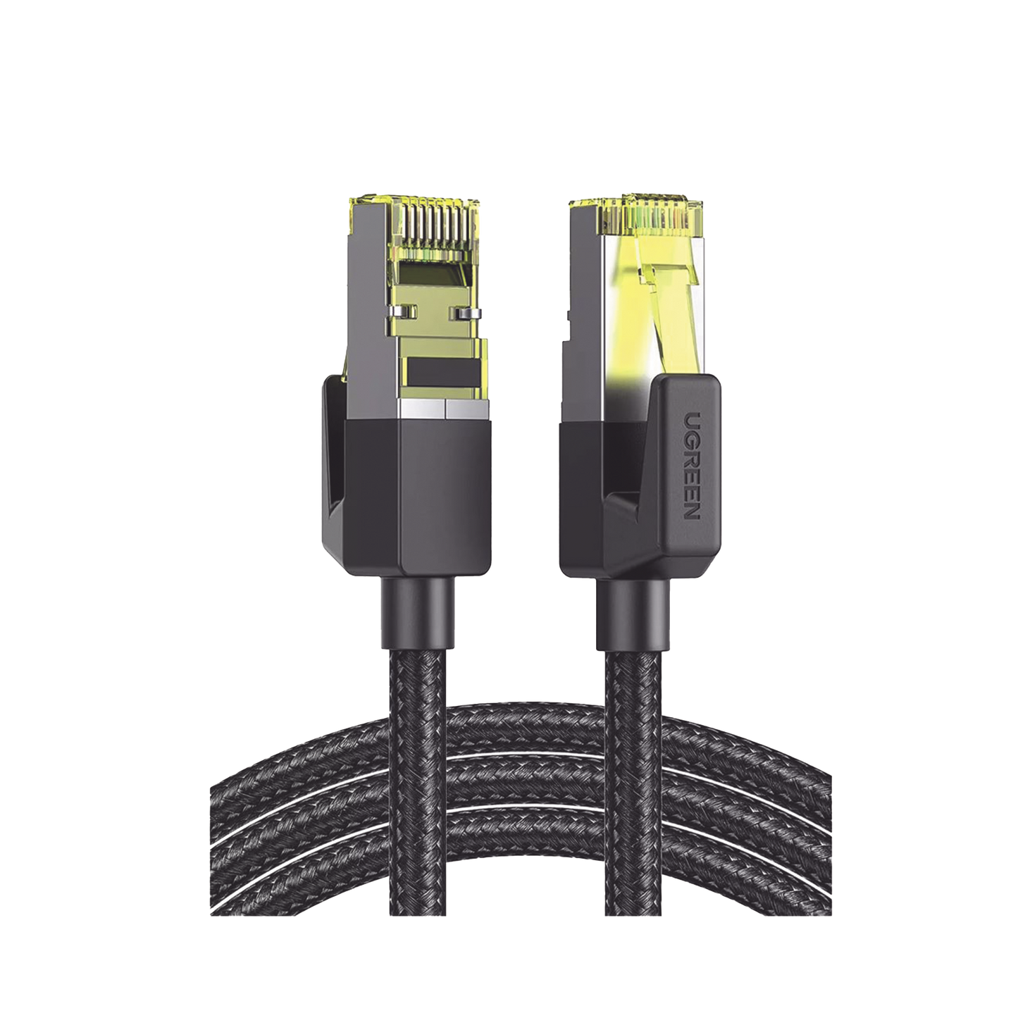 80425 Cable Ethernet Cat7 CLASSâ? F/FTP Redondo con Malla de Nylon 5 Metros