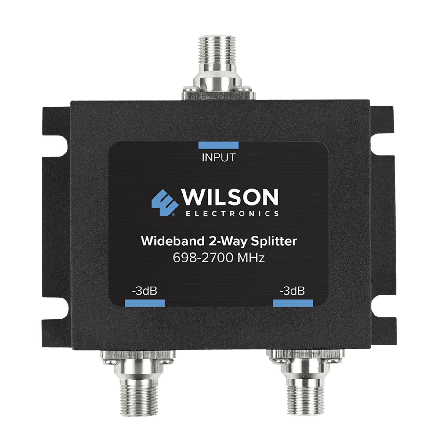 850-034 - Divisor de Potencia Coaxial 2 Vías / 698-2700 MHz / 75 Ohm / Pérdida por División 3 dB / Aislamiento ≥20 dB / Conector F-hembra / Diseño Microstrip