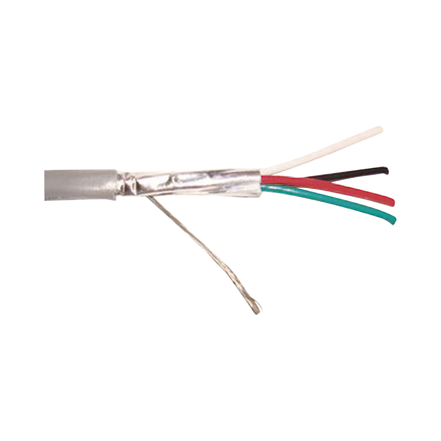 9274 Cable 4 x 18 AWG / Blindado / 305 Metros / Riser / UL / Color Gris / Hecho en México