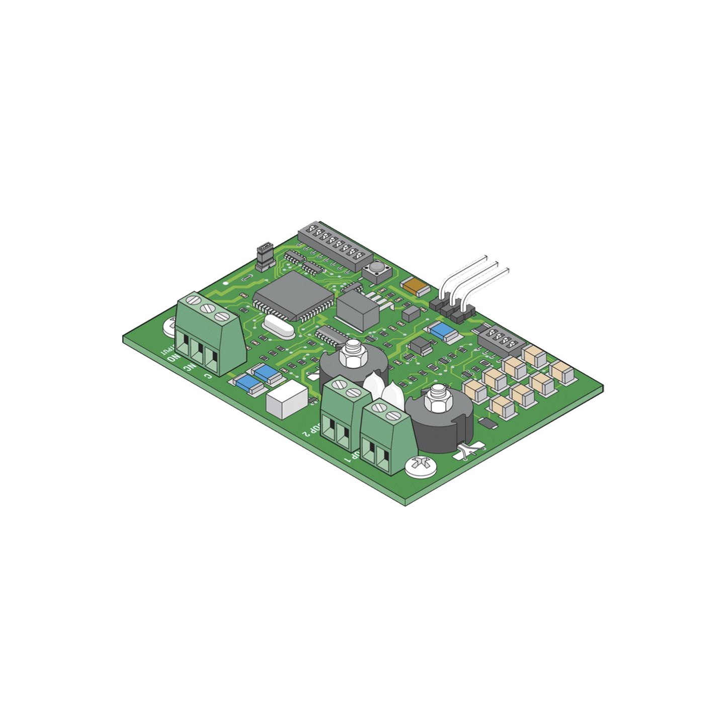 9409-010 Sensor de masa DKS de dos Canales / Compatible con barreras y motores DKS