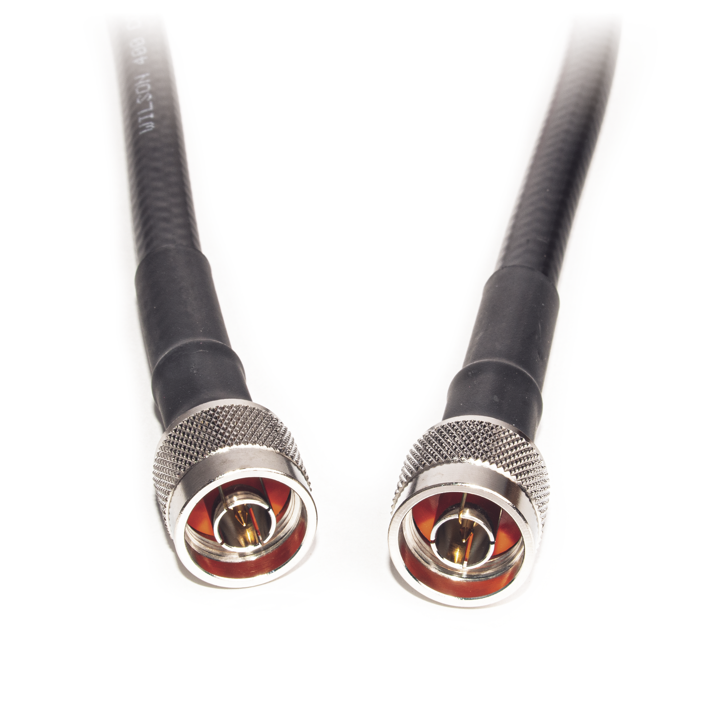 952-302 - Jumper Coaxial con Cable Wilson-400 | Conector N Macho en los Extremos | 60 Cent�metros (23.62 Pulgadas) de Longitud