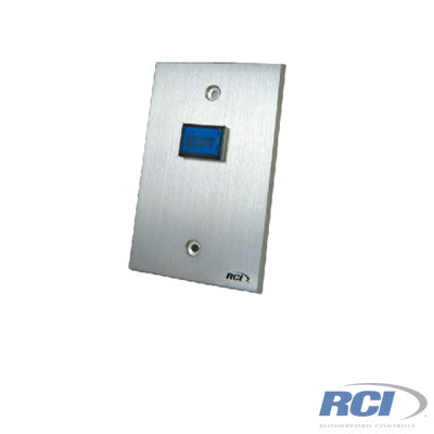 970MO-12V - Botón de Salida/ Placa Aluminio REFORZADO / NO & NC / UL/2 Años Garantia