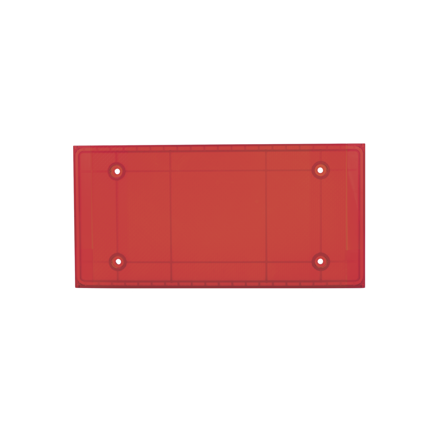 9ALRDNL14000 - Domo Central Pequeño de reemplazo para barra de luces SP216 de la marca SignalPro, Color Rojo