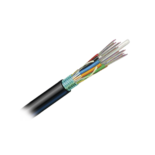 9PF5C006D-T301A Cable de Fibra Óptica 6 hilos, OSP (Planta Externa), Armada, Gel, HDPE (Polietileno de alta densidad), Multimodo OM3 50/125 Optimizada, 1 Metro