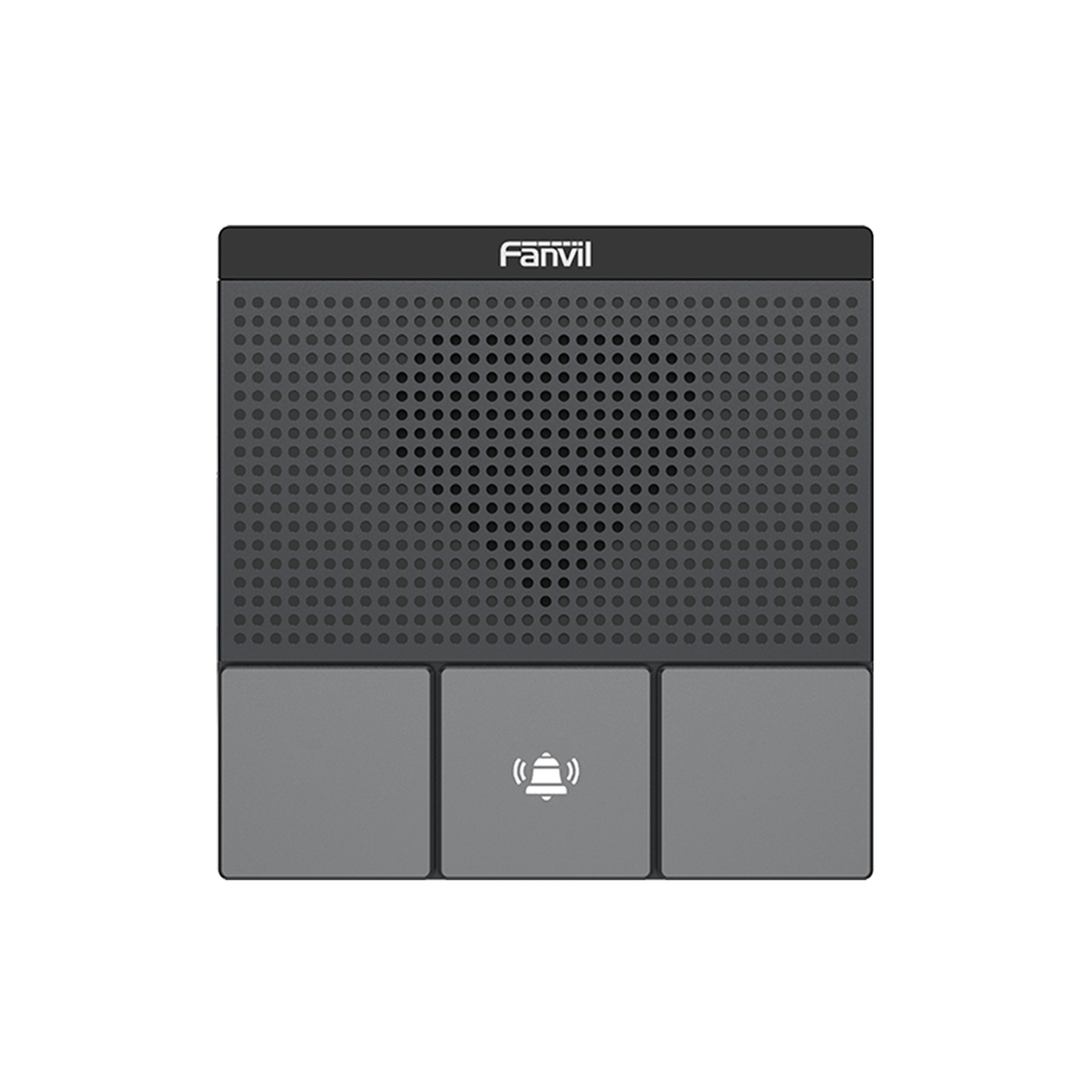 A10W Mini Intercomunicador Wi-Fi para hotelería, hospitales, con diseño elegante, PoE, 3 botones, 1 relevador integrado de salida y entrada.