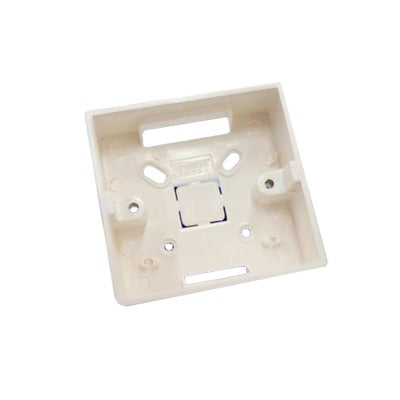 PRO802-BOX - Caja plástica para instalación del botón PRO802B 86 x 86 mm