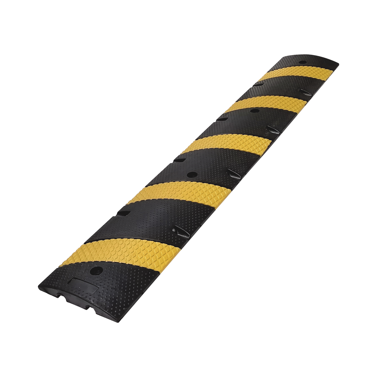 AC-183RV Reductor D / Velocidad / 183cm / 5 lineas amarillas / Hule Reciclado.