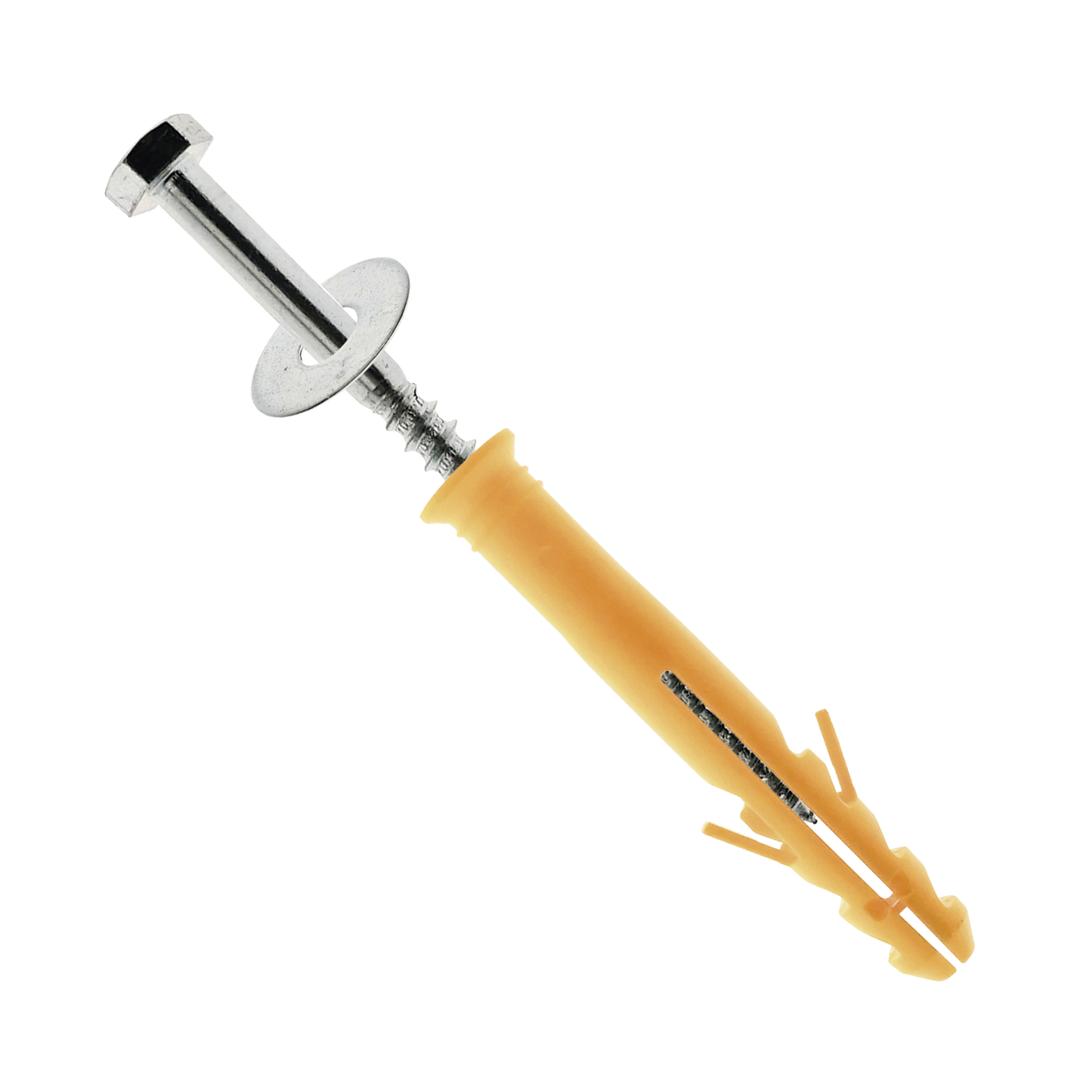 AC-4TOR - Tornillo P / Tope Estacionamiento / Reductor D / Velocidad / 12 Cm / Con Arandela / Taquete D / Plastico.
