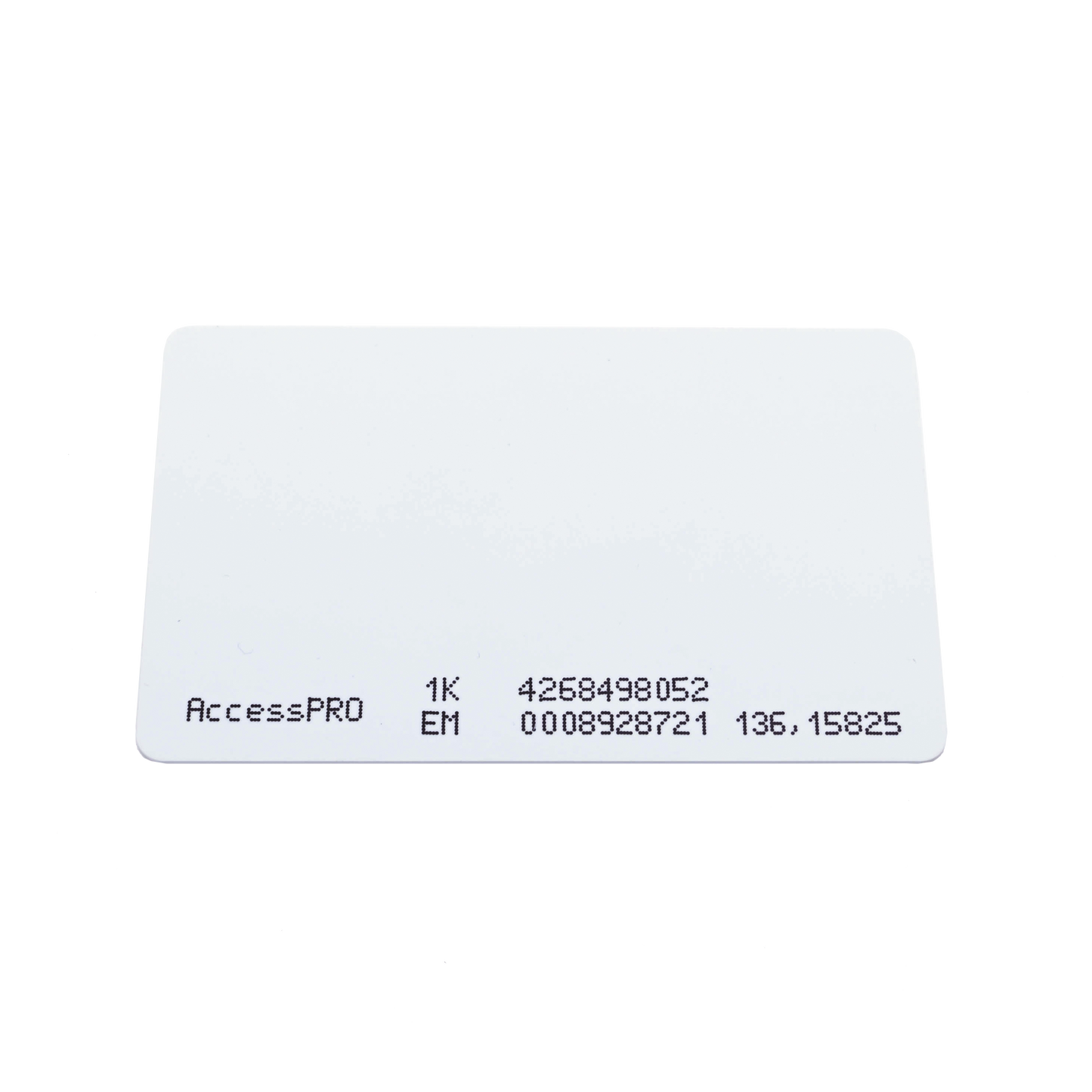 ACCES-COMBI-CARD Tarjeta Dual / Proximidad 125 KhZ (tipo EM)+ MIFARE 13.56 Mhz 1Kb