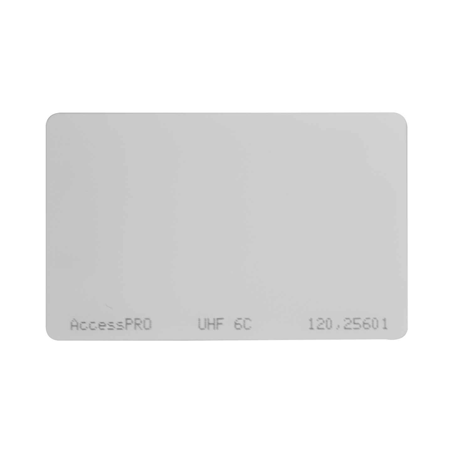 ACCESS-CARD-EPC Tag UHF tipo Tarjeta para lectoras de largo alcance 900 MHZ / EPC GEN 2 / ISO 18000 6C / No imprimible / NO incluye porta tarjeta