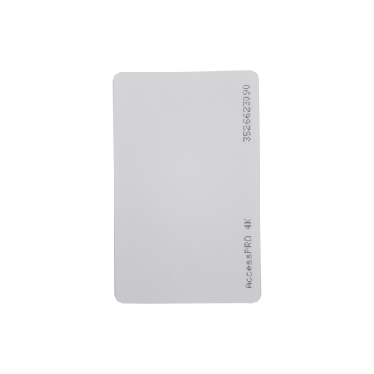 ACCESS-CARD-M4K Tarjeta MIFARE Classic / Tipo ISO Card / Memoria 4Kb / Imprimible / Frecuencia 13.56 Mhz