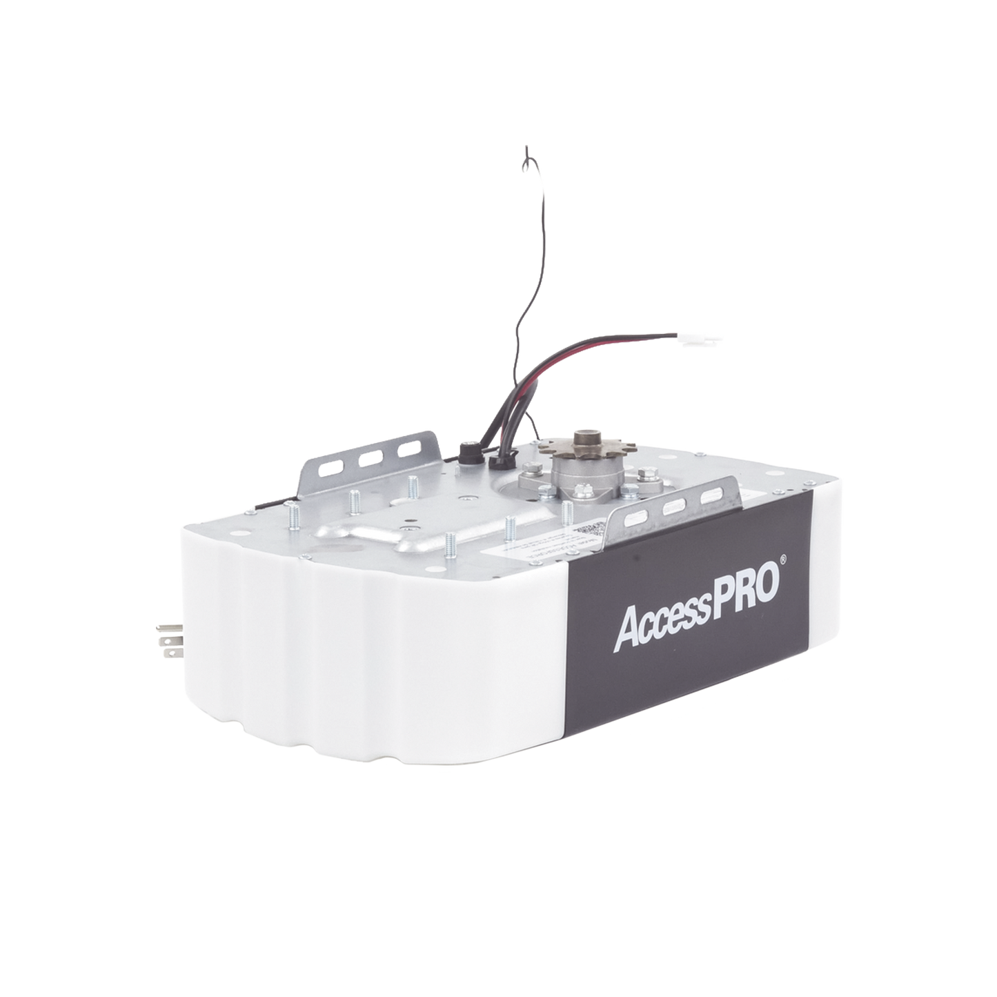 ACCESSFORCE - Kit D/ Puertas D/ Garage / 1/2HP / Fuerte / Silencioso / Incluye riel tipo T de 3mts / Compatible con APP / 2 Controles Inalámbricos Visera / 1 Control Inalámbrico Pared / Respaldo Energia.