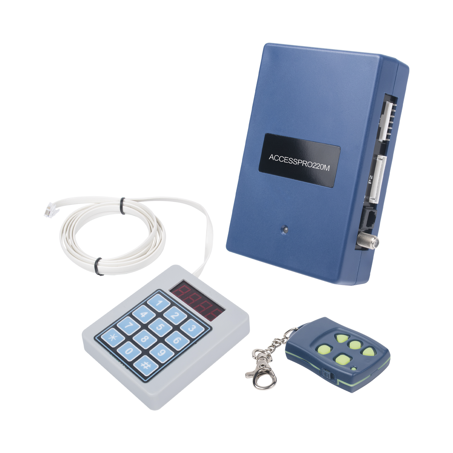 ACCESSPRO220 Receptor Inalambrico Universal, Mando a Distancia, Controles Administrables, Hasta 1600 usuarios, compatible con Barreras y Motores de puertas